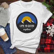 Load image into Gallery viewer, Life Is Good Heathered Tee