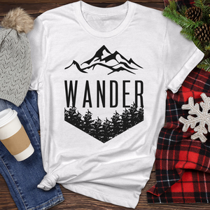 Wander Heathered Tee
