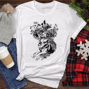 Wolf Mountain Heathered Tee