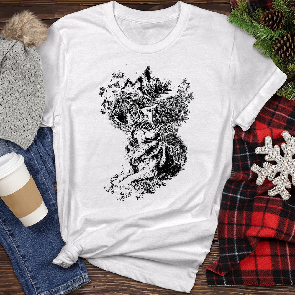 Wolf Mountain Heathered Tee